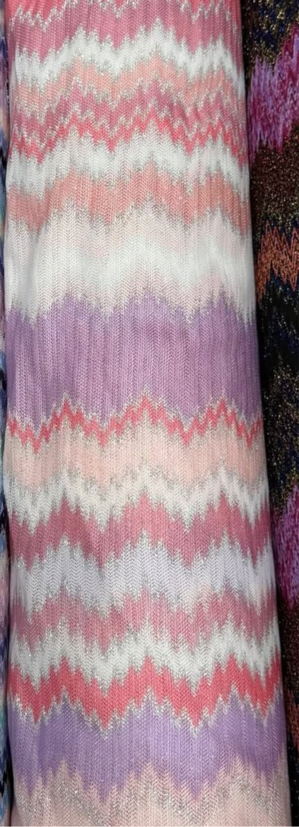 Isla Mini Dress ~ Purple Pink Knit