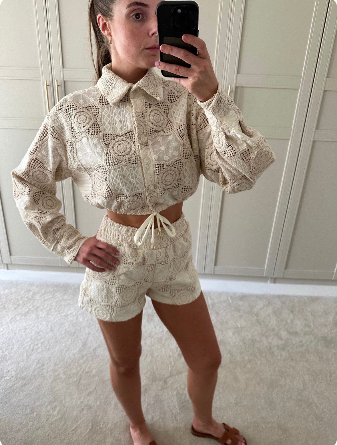 Riviera ~ Cropped Shirt