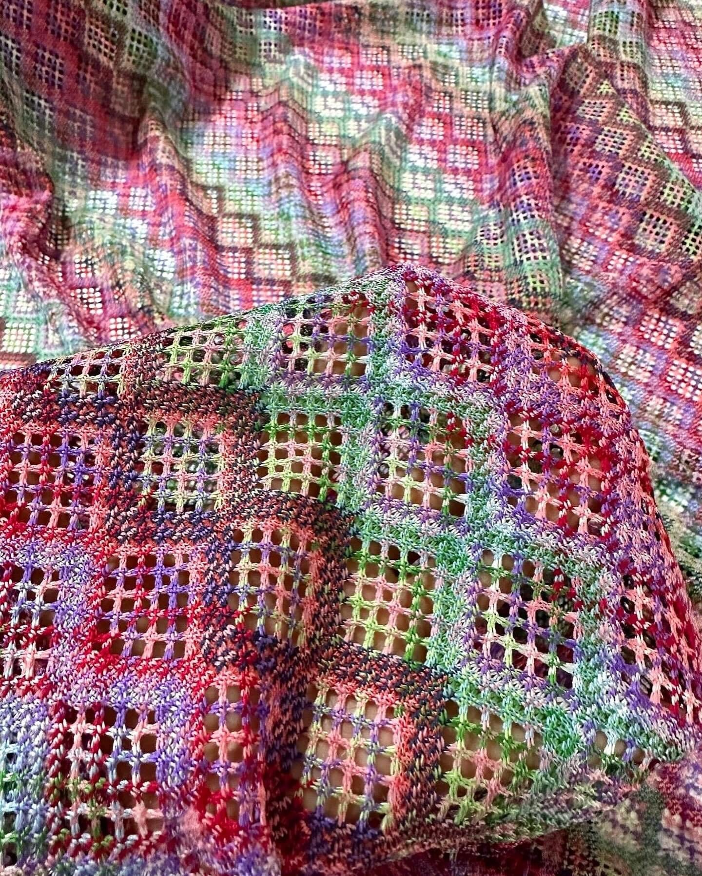 Isla Dress ~ Diamond Multi Knit