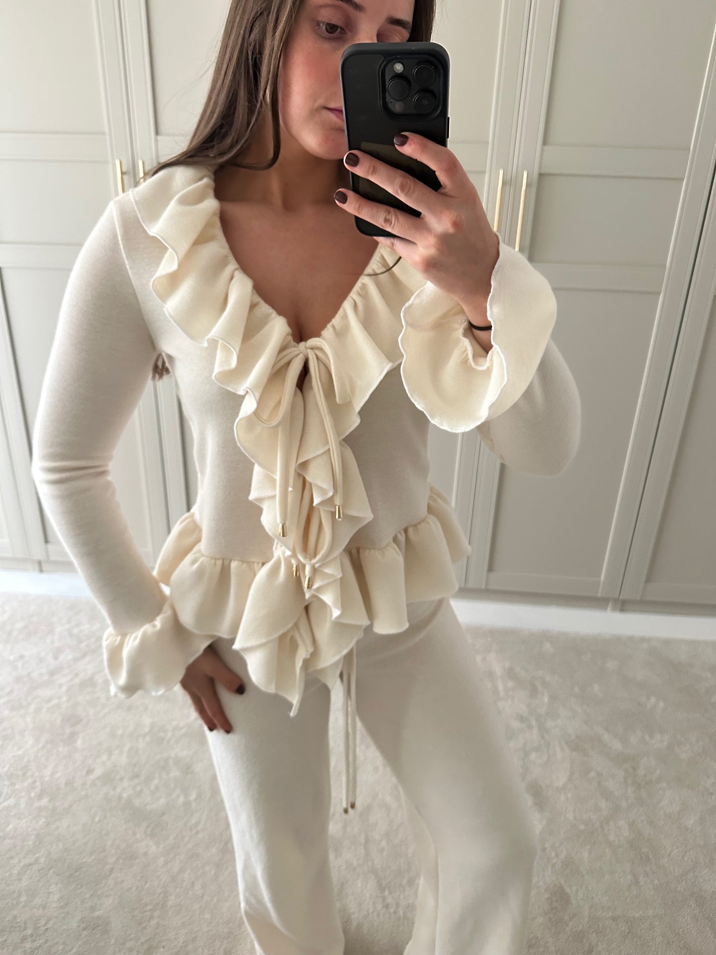 Harper Cardigan ~ Ecru