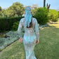 Sienna Maxi Dress ~ Pastel swirl