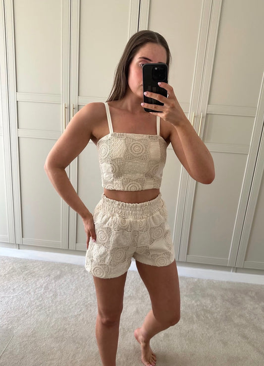 Riviera ~ Elasticated Shorts