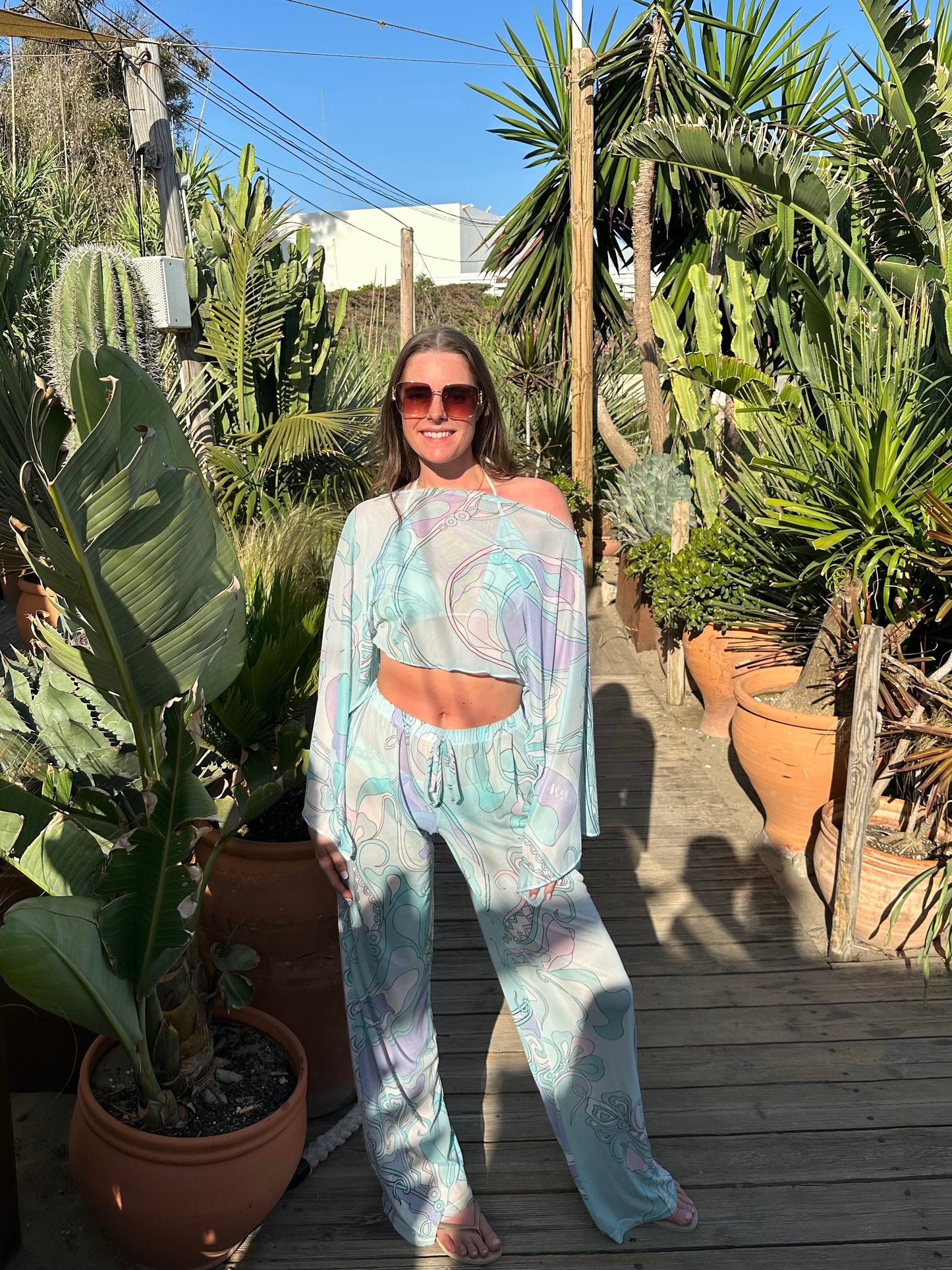 Trousers ~ Pastel Swirl