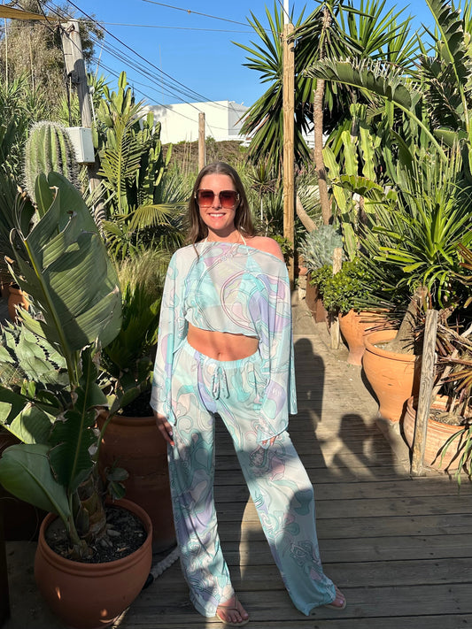 Trousers ~ Pastel Swirl