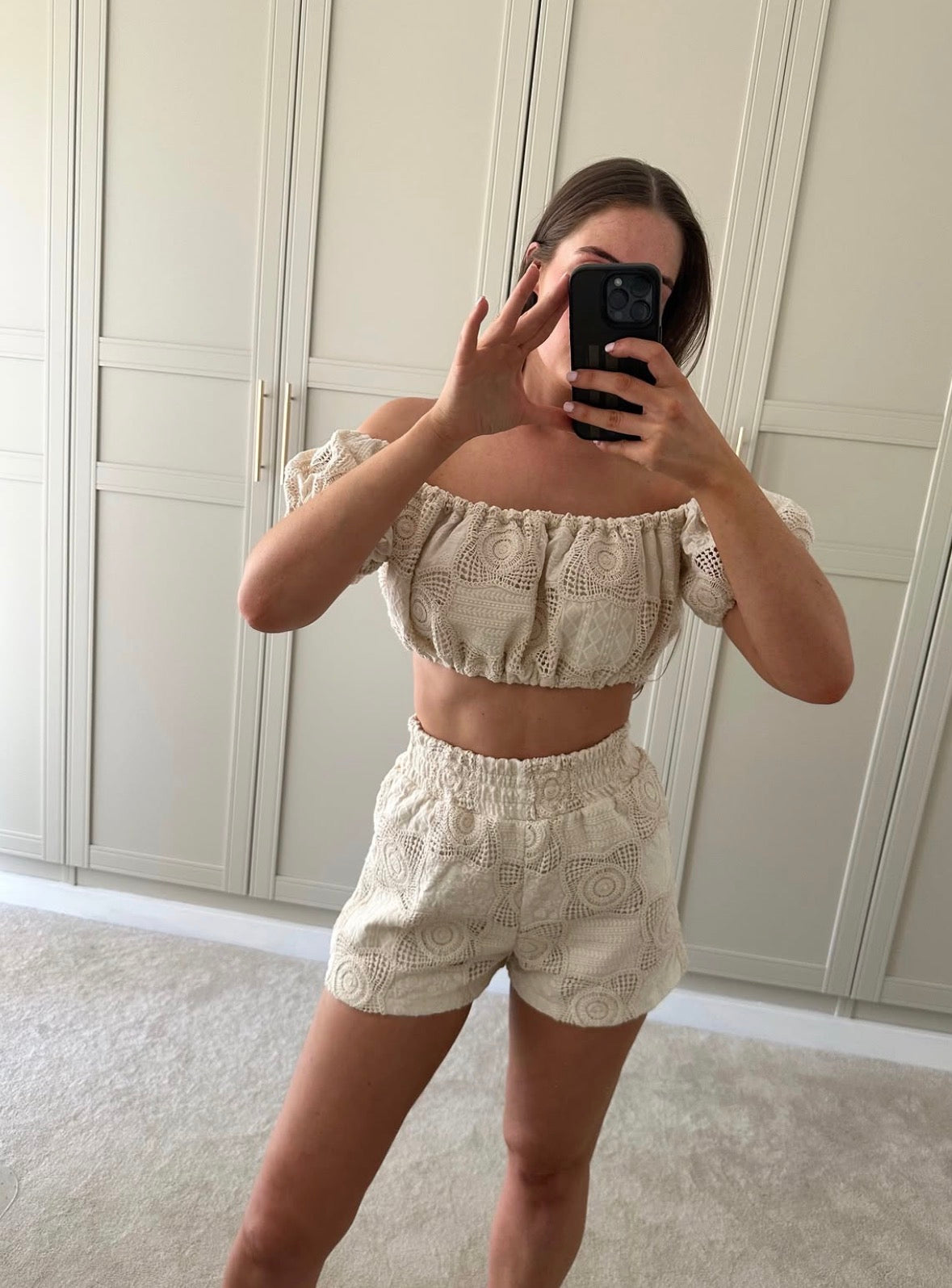 Riviera ~ Puff Ball Top