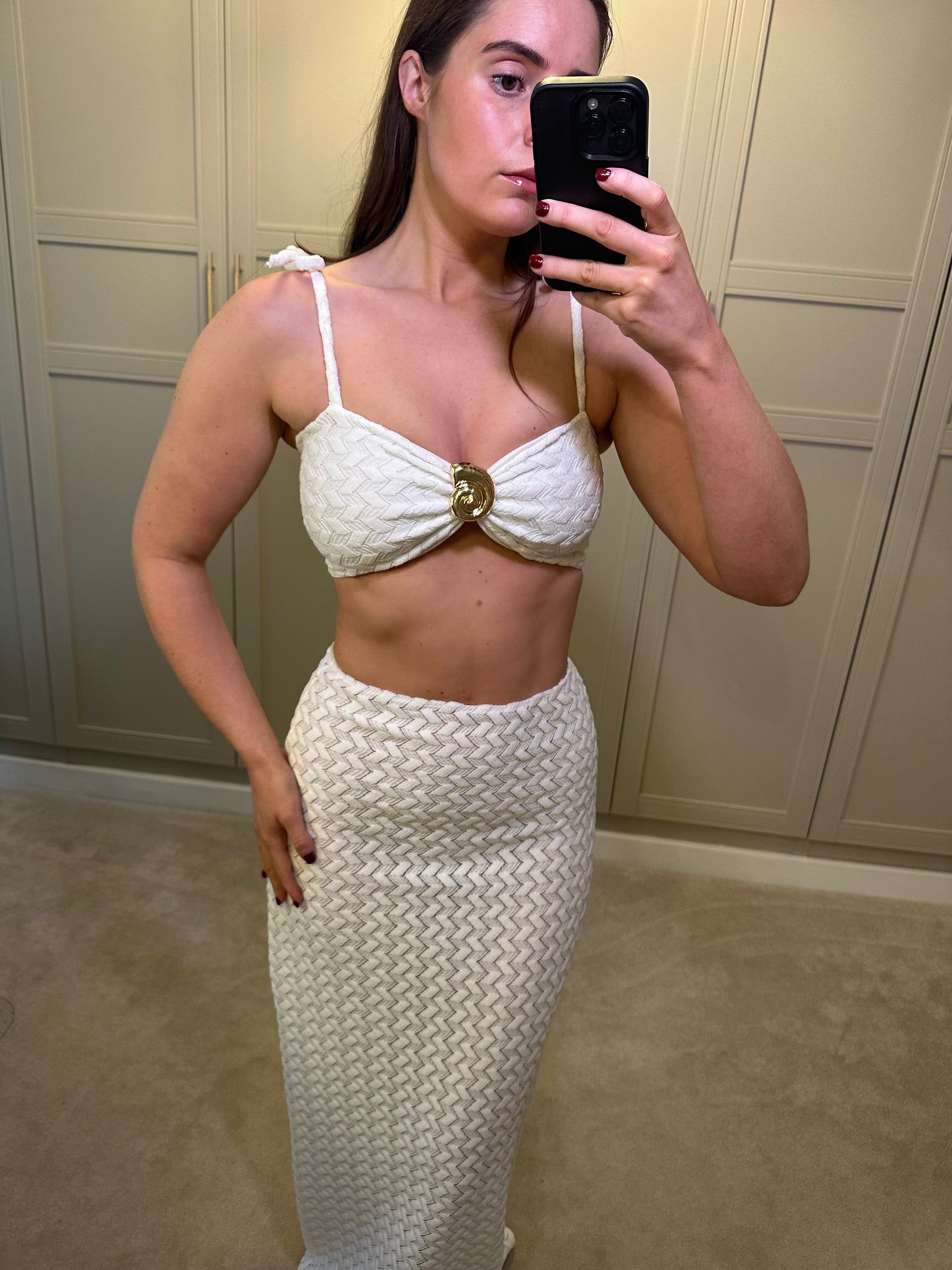 Casca Bandeau Top ~ White