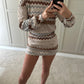 Mabel Skirt ~ ZigZag Knit