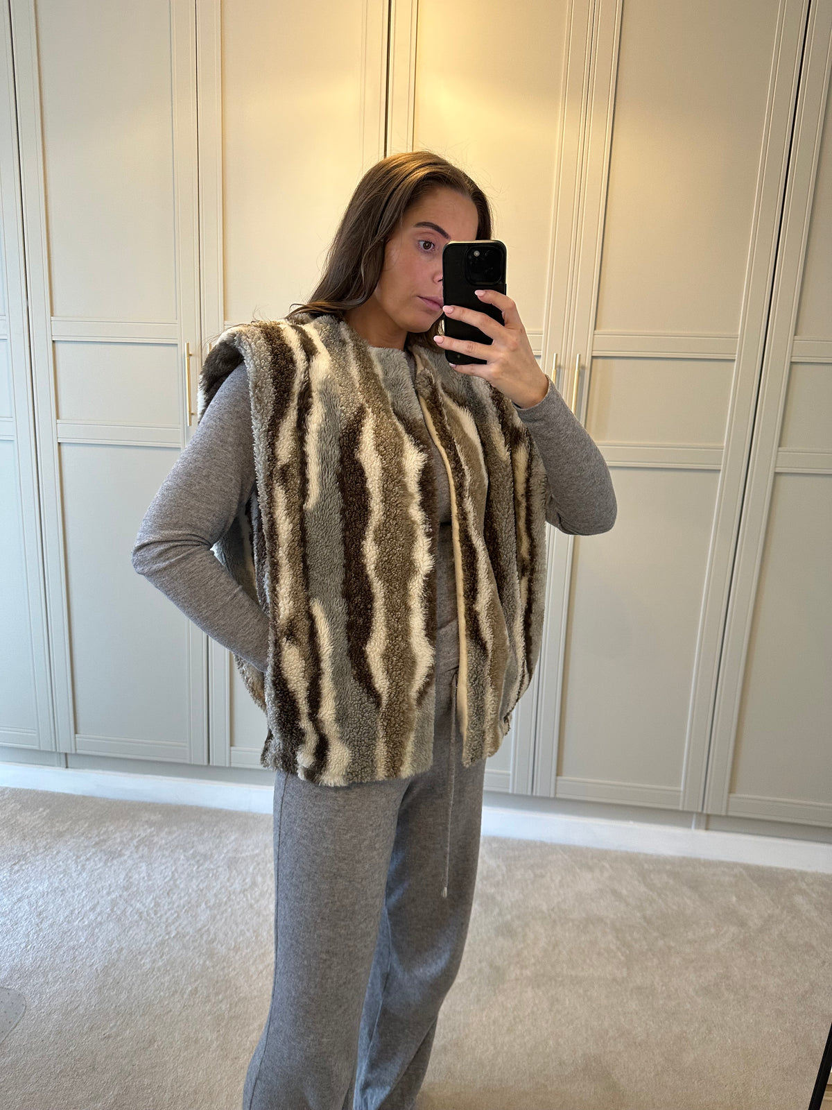 Striped Gilet