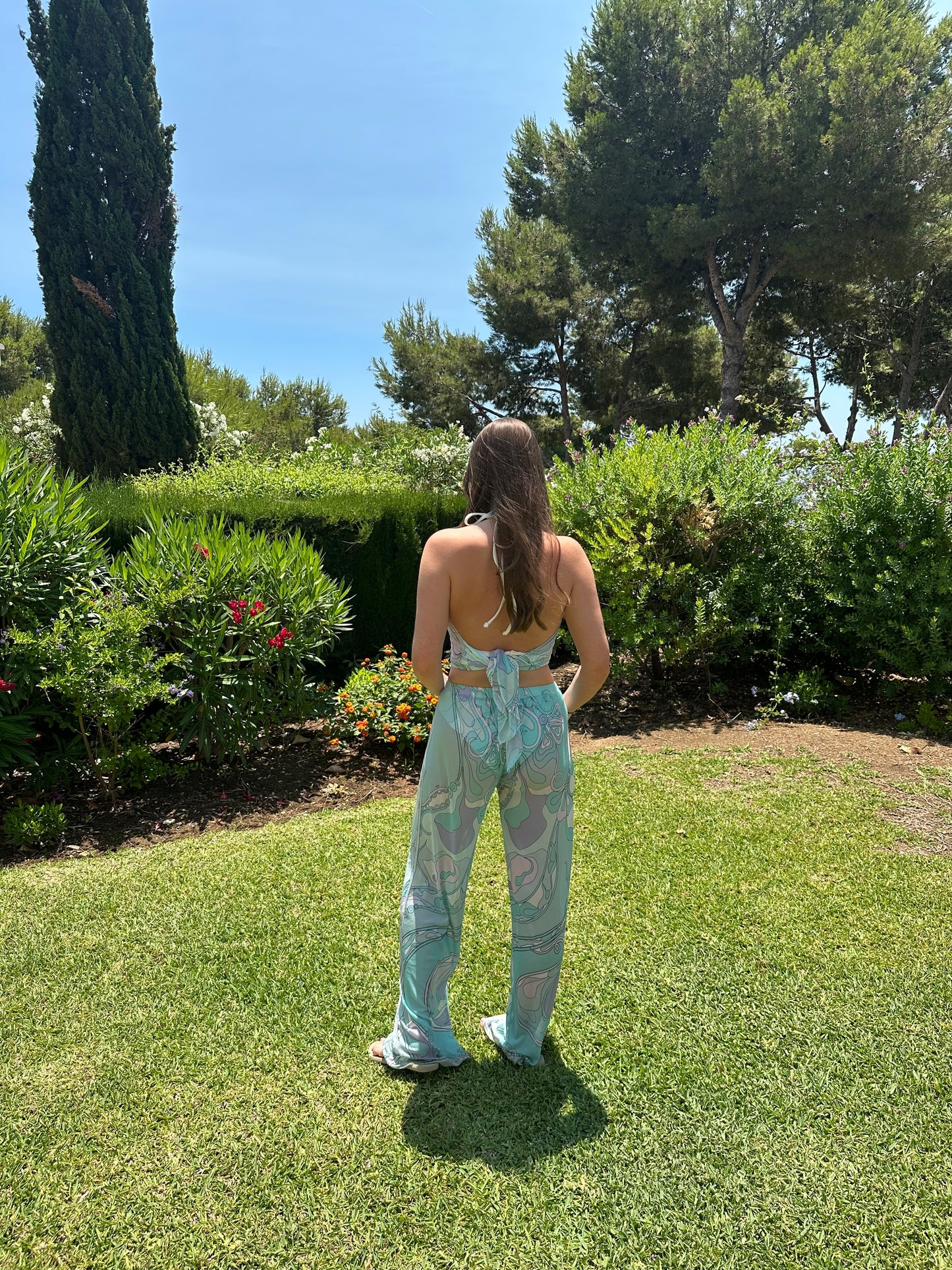 Oversized Bandana ~ pastel swirl