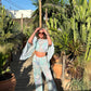 Floaty Top ~ Pastel Swirl