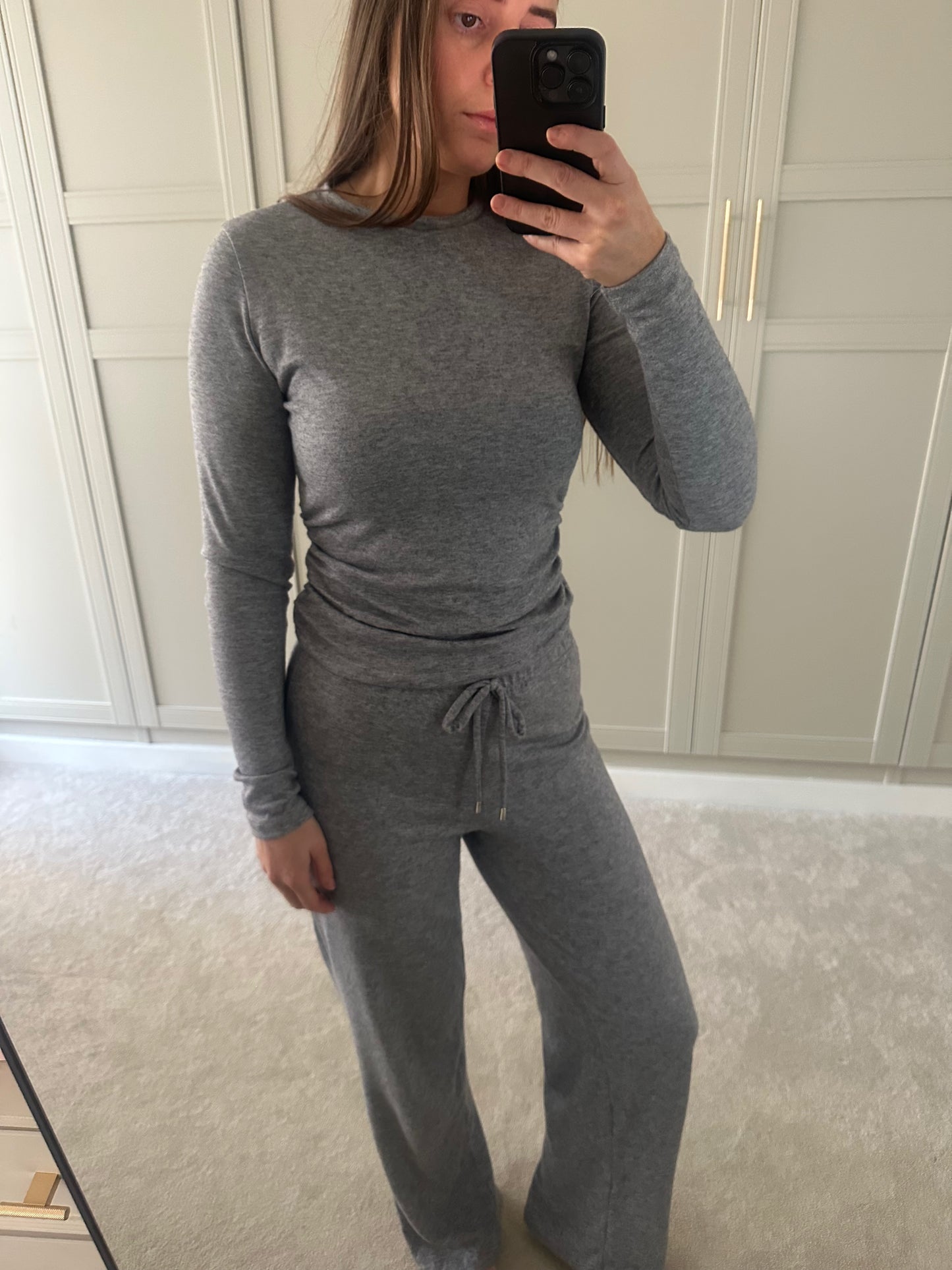 Harper Tee Set ~ Grey Marl