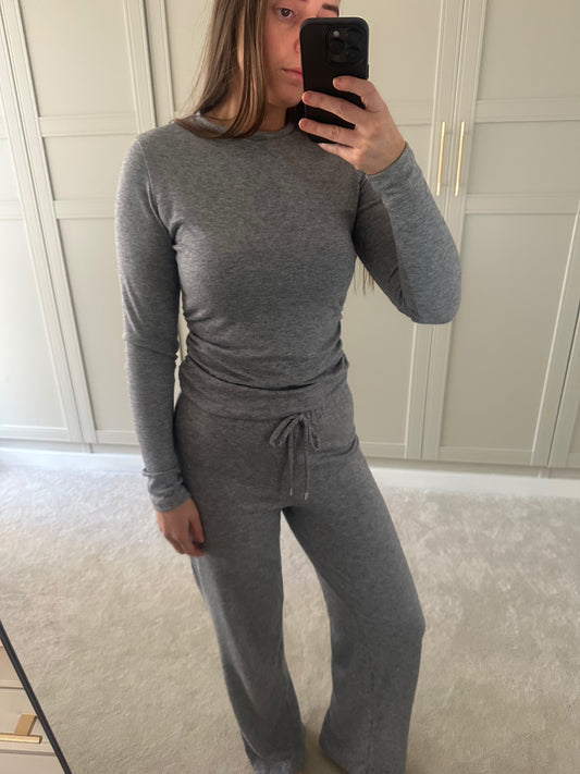 Harper Tee Set ~ Grey Marl