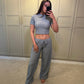 Casca Trousers ~ Powder Blue