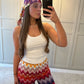 Oversized Bandana ~ multi wave