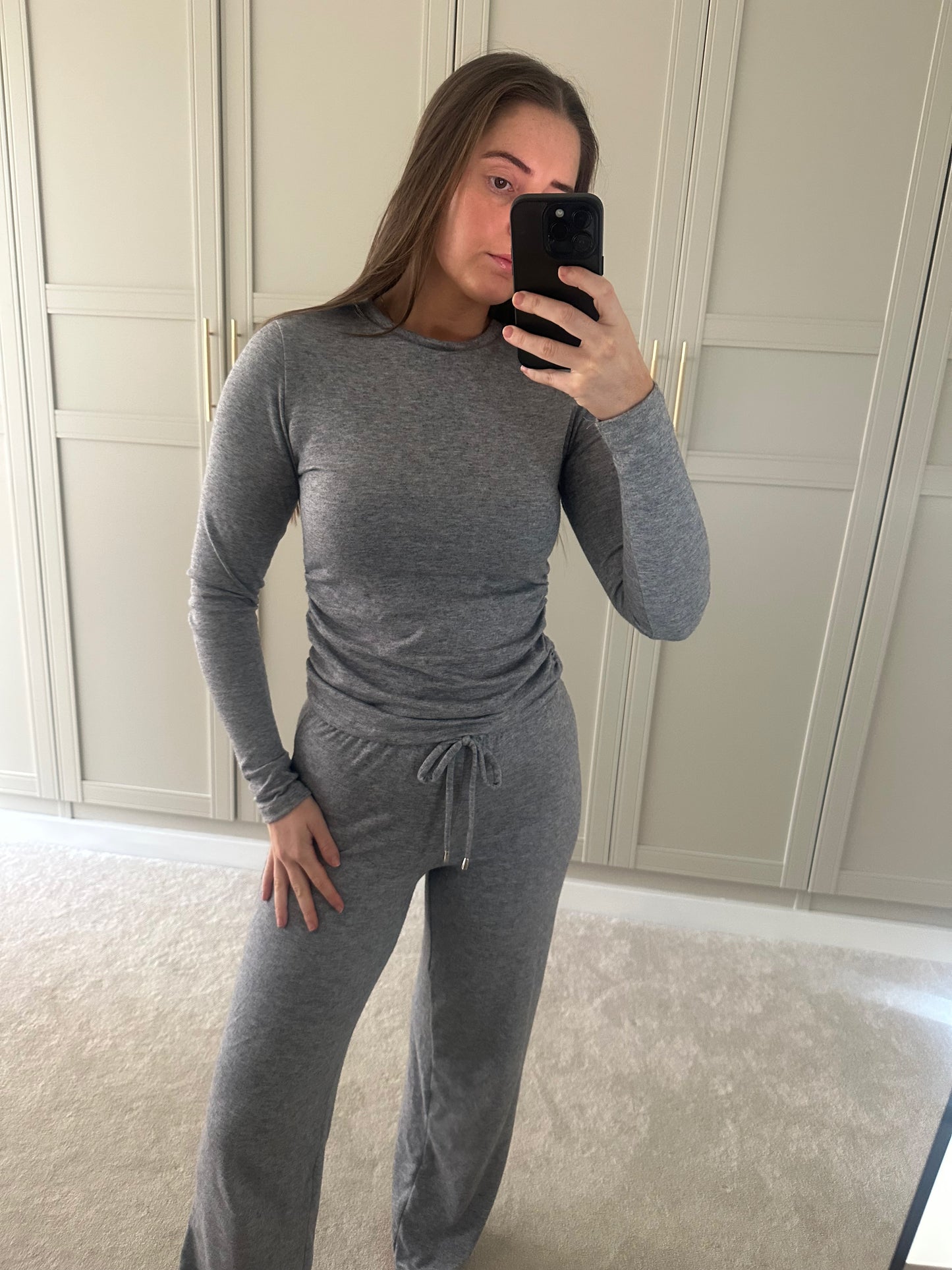 Harper Tee Set ~ Grey Marl