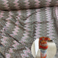 Gracie Skirt - Pink And Gold Knit