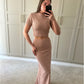 Casca Cropped Tee ~ Blush