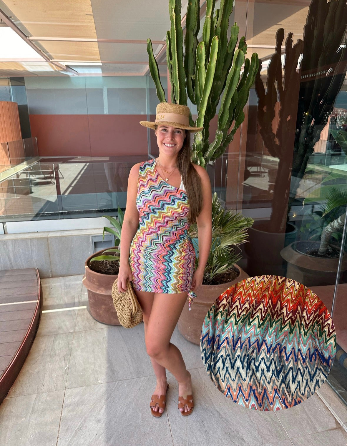 Gaia Mini Dress ~ Rainbow