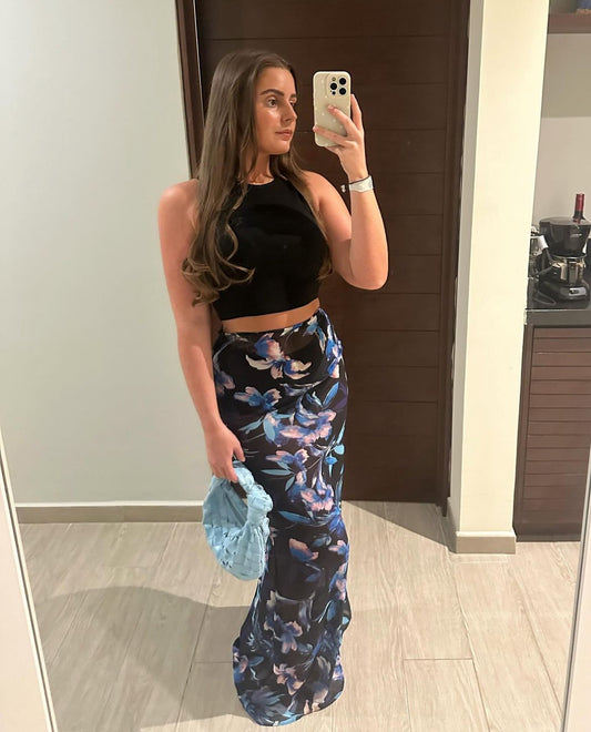 Floral Maxi Skirt