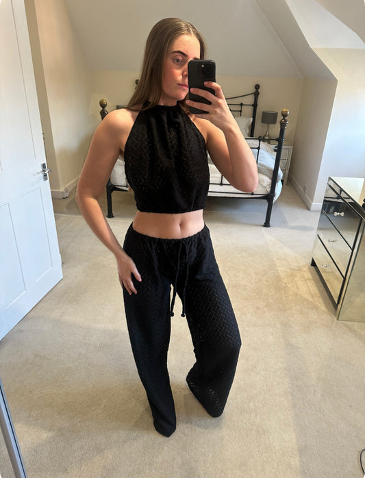 Casca Trousers ~ Black