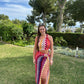 Isla Dress ~ Rainbow Wave