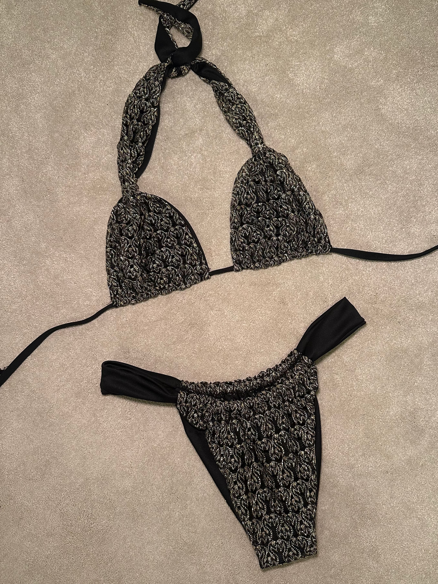 Ora Bikini ~ Black and Gold