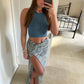 Gracie Skirt - Blue