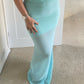 Aurora Maxi Skirt - Aqua