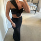 Aurora Maxi Skirt - Black